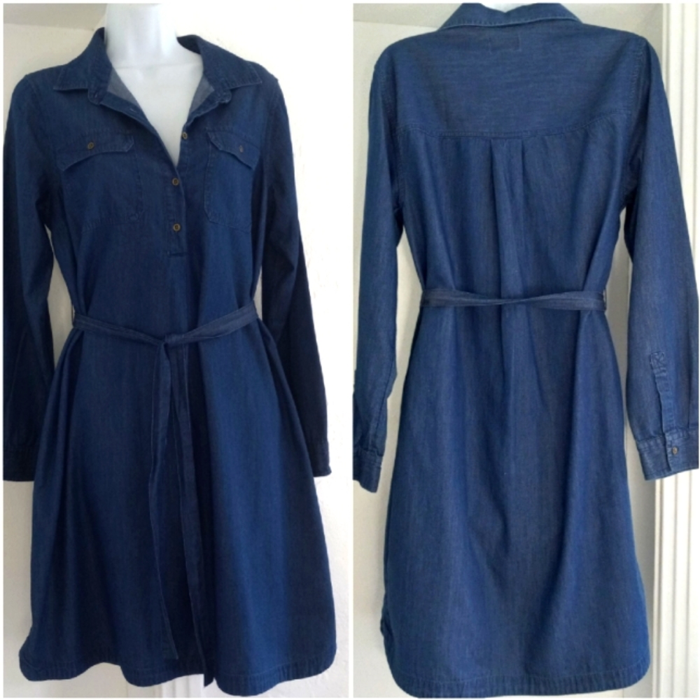 Old Navy long Sleeve Denim Dress